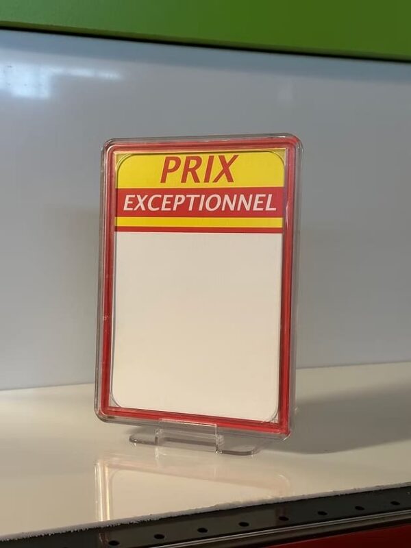 Kit porte-affiche de table avec cadre et support