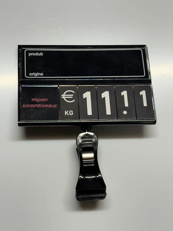 Kit Cassette 5N étiquettes Boucherie + Pince Y